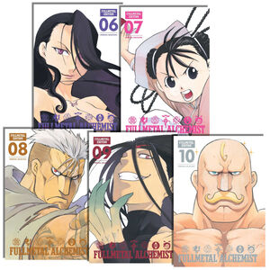 Fullmetal Alchemist Fullmetal Edition Manga Hardcover (6-10) Bundle