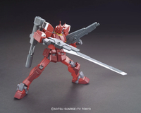 Gundam Amazing Red Warrior Mobile Suit Gundam HGBF 1/144 Model Kit image number 5