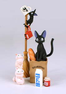 Kiki's Delivery Service - Jiji and Lily Stacking Miniature