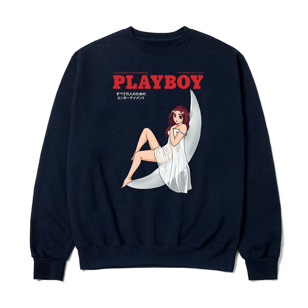 Playboy x Color Bars - Moonlit Crewneck