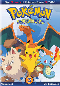 Pokemon Indigo League DVD Set 3 (D) (Season 1)