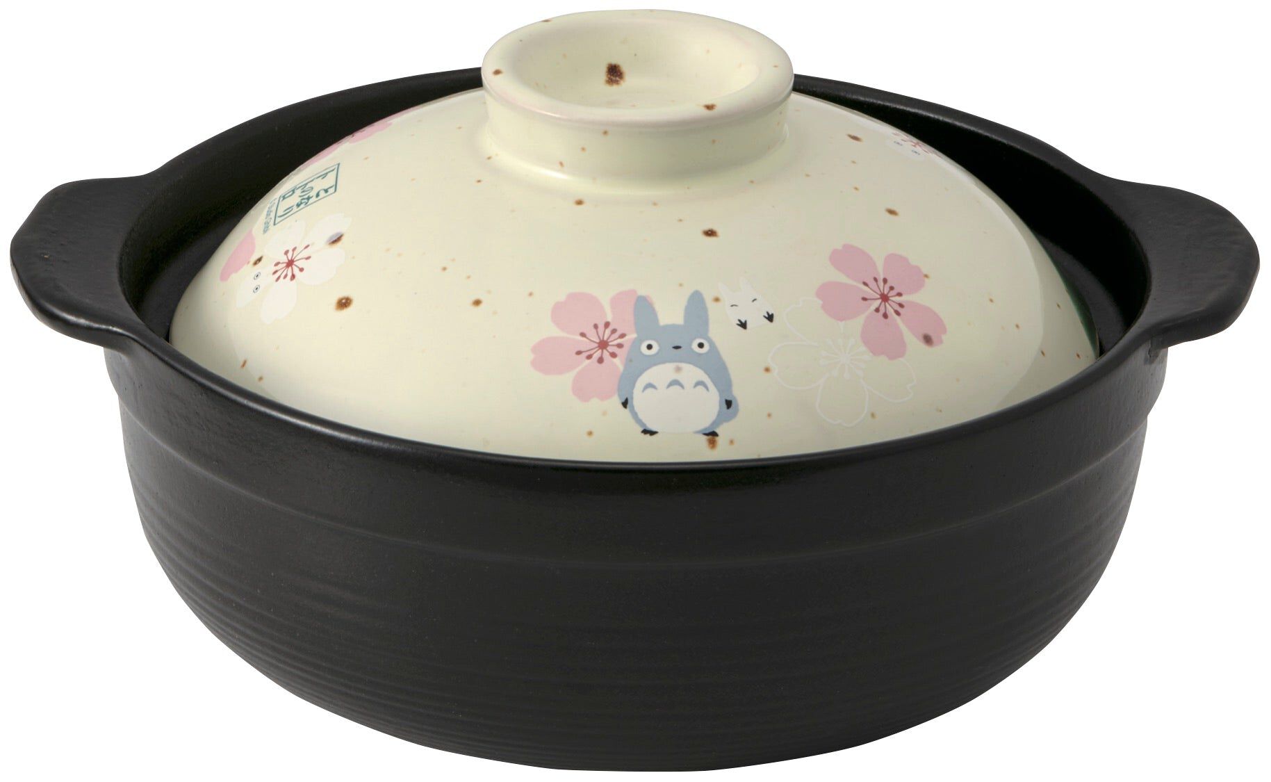 My Neighbor Totoro - Totoro Traditional Japanese Sakura/Cherry Blossom Earthen Pot