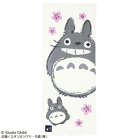 My Neighbor Totoro - Totoro Sakura White Hand Towel image number 0