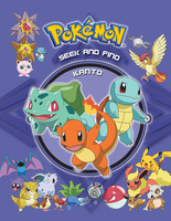Pokemon Seek and Find: Kanto Activity Book (Hardcover) image number 0