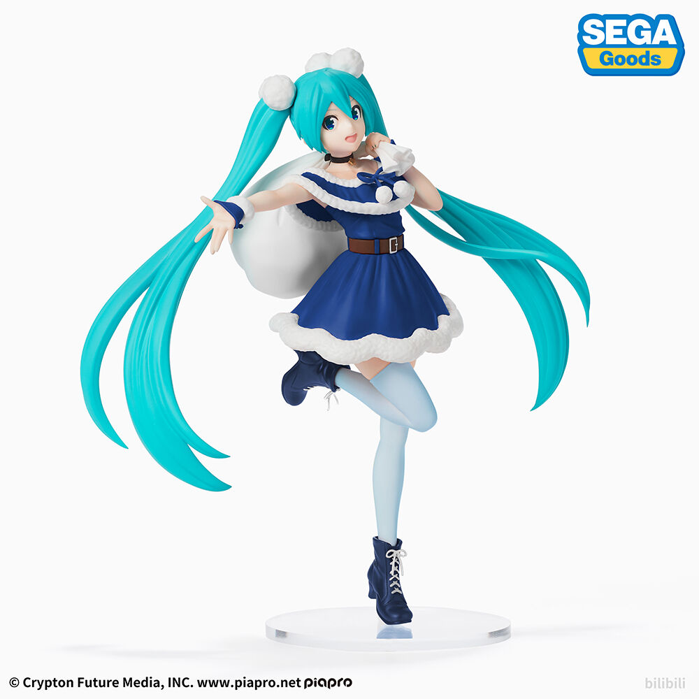 Hatsune Miku - Hatsune Miku SPM Prize Figure (Blue Christmas Ver.)