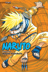Naruto 3-in-1 Edition Manga Volume 2
