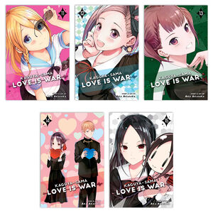 Kaguya-sama Love Is War Manga (11-15) Bundle