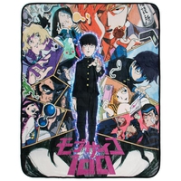 Mob Psycho - Collage Throw Blanket image number 0