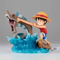 One Piece - Monkey D. Luffy vs. The Local Sea Monster World Collectable Figure image number 0