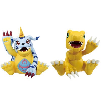 Digimon - Agumon & Gabumon ICHIBANSHO Figure (Clash of Light and Darkness Ver.)