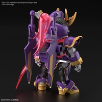 Gundam Build Metaverse - Gundam Cross Silhouette F-Kunoichi Kai SD Model Kit image number 1