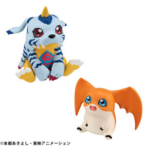 Digimon Adventure - Gabumon and Patamon Lookup Figure Set (With Gift)