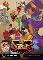 Street Fighter V: Champions Rising Manga Volume 1 (Hardcover) image number 0