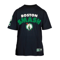 My Hero Academia x Hyperfly x NBA - Boston Celtics All Might T-Shirt image number 0