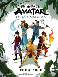 Avatar: The Last Airbender - The Search Grahpic Novel Library Edition (Hardcover)