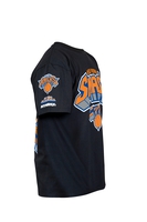 My Hero Academia x Hyperfly x NBA - New York Knicks All Might T-Shirt image number 2