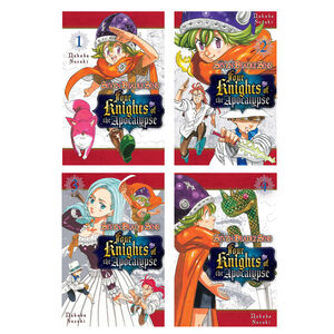 The Seven Deadly Sins Four Knights of the Apocalypse Manga (1-4) Bundle