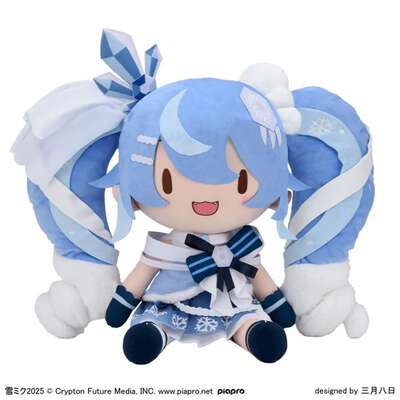 Hatsune Miku - Snow Miku Dodeka fuwa petit 20 Inch Plush