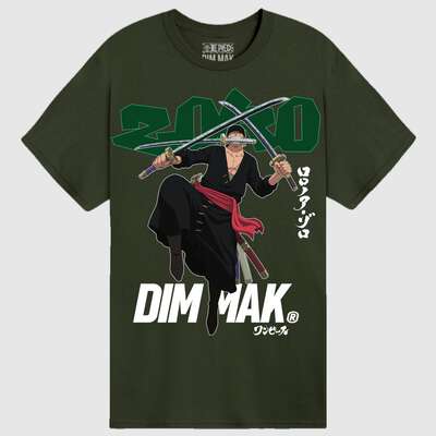 One Piece x Dim Mak - Zoro Pirate Hunter Shirt