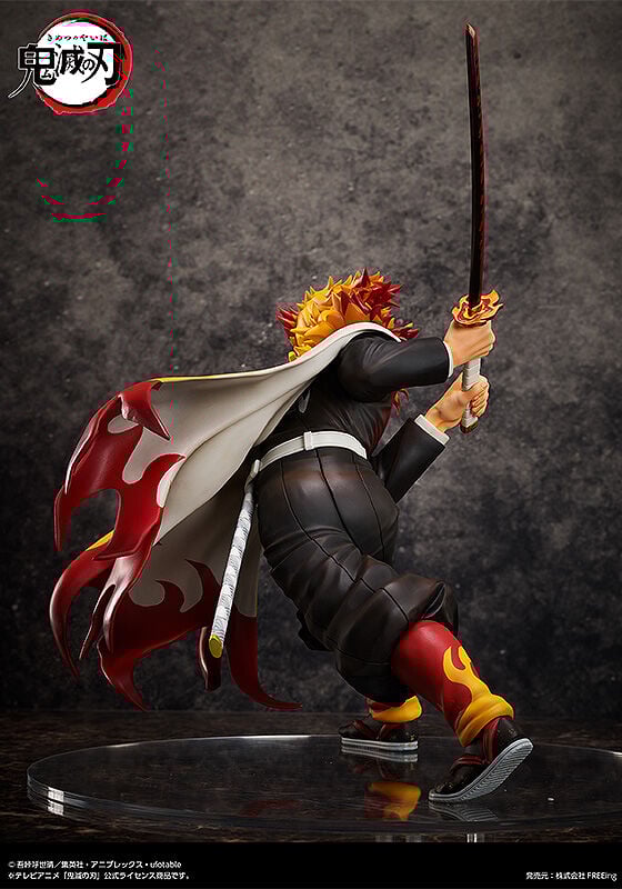 Demon Slayer: Kimetsu no Yaiba - Kyojuro Rengoku 1/4 Scale Figure image number 2