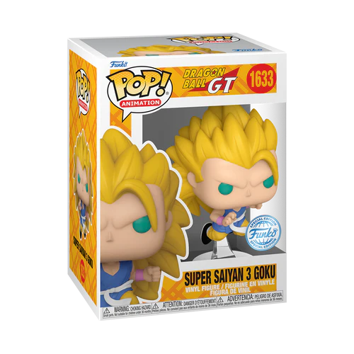 DRAGON BALL GT - POP Animation N&deg; 1633 - Super Saiyan 3 Goku MIX FIG image number 1