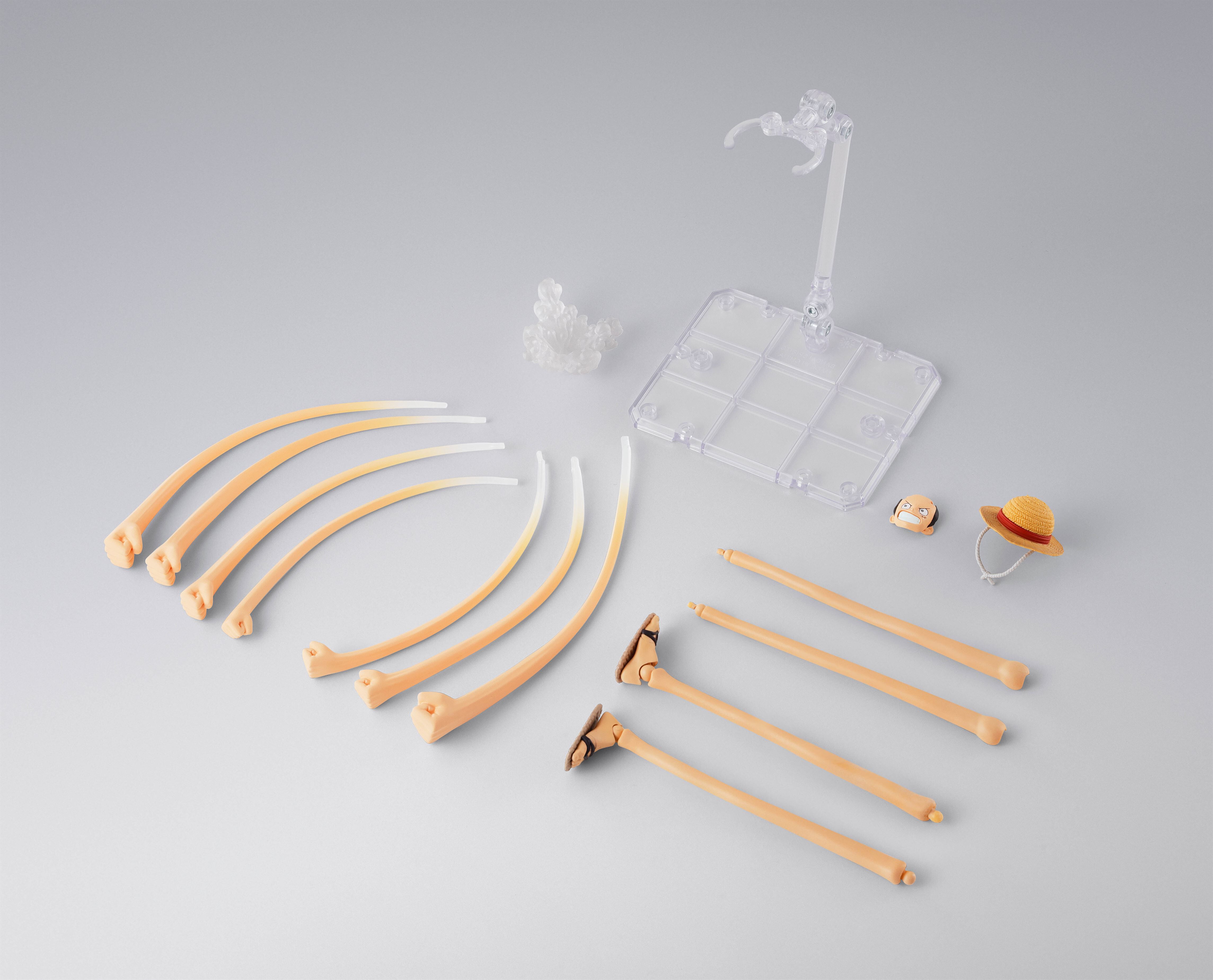 one-piece-monkey-d-luffy-shfiguarts-figure-optional-parts-set-romance-dawn-ver