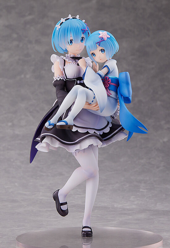 Re:ZERO - Rem & Childhood Rem S-Fire Figure Set