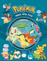 Pokemon Seek and Find: Johto Activity Book (Hardcover) image number 0