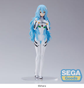 Rei Ayanami Long Hair Ver Evangelion 3.0+1.0 Thrice Upon a Time SPM Prize Figure