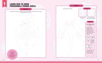 Draw Fashionable Manga Girls: An Anime Drawing Workbook for Beginners image number 4