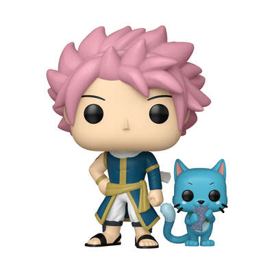 FAIRY TAIL: 100 Years Quest - Natsu with Happy Funko POP! & Buddy