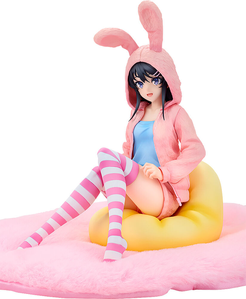 rascal-does-not-dream-of-bunny-girl-senpai-mai-sakurajima-17-scale-figure-hoodie-with-rabbit-ears-ver
