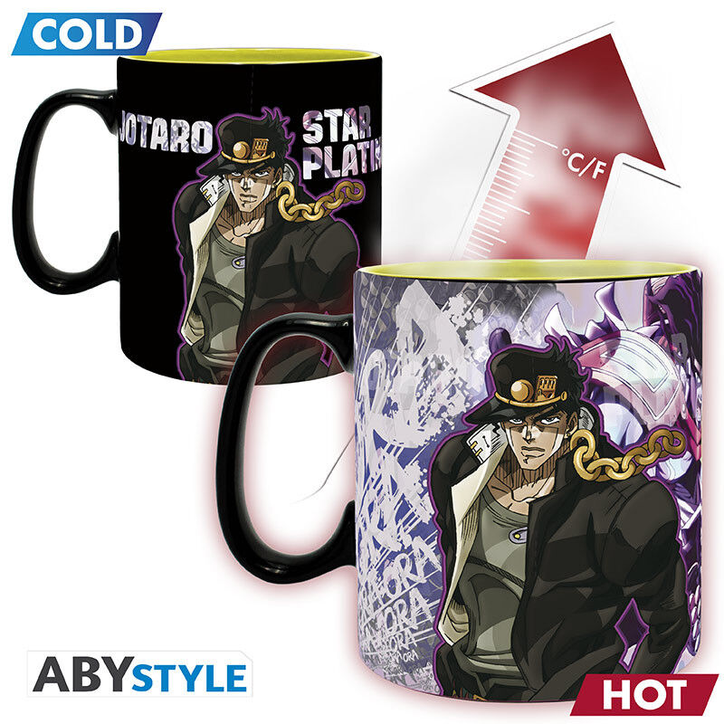 JOJO'S BIZARRE ADVENTURE - Mug Heat Change - 460 ml-JotaroDio-cart image number 1