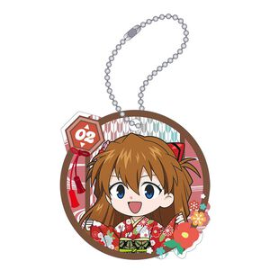 Rebuild of Evangelion - Asuka Acrylic Keychain - Crunchyroll Exclusive