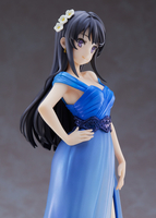 Rascal Does Not Dream of Bunny Girl Senpai - Mai Sakurajima Figure (Blue Wedding Dress Ver.) image number 4