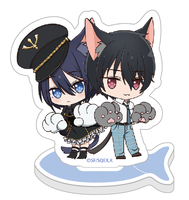 Black Lily and Soma Kitty Ver My Dress-Up Darling Acrylic Standee image number 1