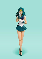 Pretty Guardian Sailor Moon - Sailor Neptune SH Figuarts Figure (Animation Color Ver.) image number 4