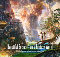 Beautiful Scenes from a Fantasy World Art Book image number 0
