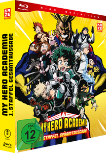 My Hero Academia – 1. Staffel – Blu-ray Gesamtausgabe – Deluxe Edition