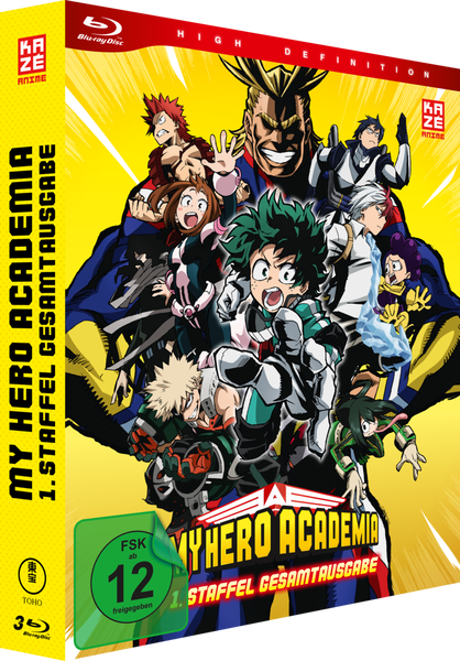 My Hero Academia Staffel 2 Deutsch Kaufen My Hero Academia - 1. Staffel - Blu-ray Gesamtausgabe - Deluxe Edition
