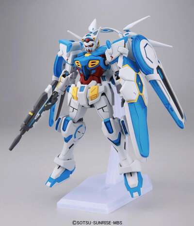Mobile Suit Gundam Reconguista in G - Gundam G-Self HGRC 1/144 Scale Model Kit (With Perfect Pack)