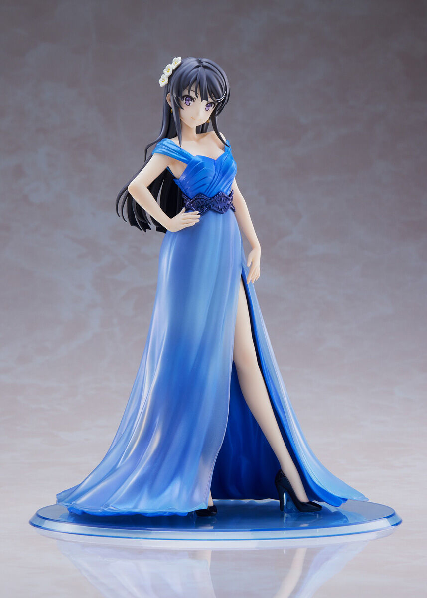 Rascal Does Not Dream of Bunny Girl Senpai - Mai Sakurajima Figure (Blue Wedding Dress Ver.)