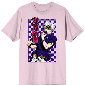 Tokyo Ghoul - Kaneki Checkered T-Shirt