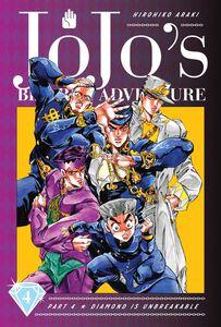 JoJo's Bizarre Adventure Part 4: Diamond Is Unbreakable Manga Volume 4 (Hardcover)