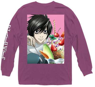 Death Note - L Sundae Long Sleeve Shirt - Crunchyroll Exclusive