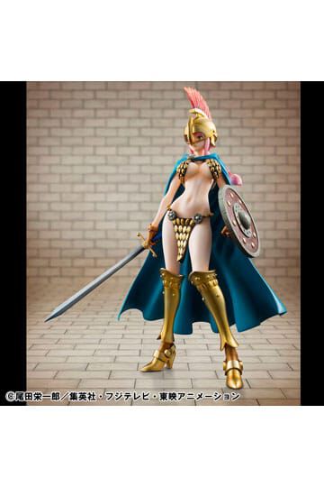 OnePiece-statuette-PVC-P-O-P-Gladiator-Rebecca-Sailing-Again-Super-Limited-Reprint-Ver-22-cm image number 2