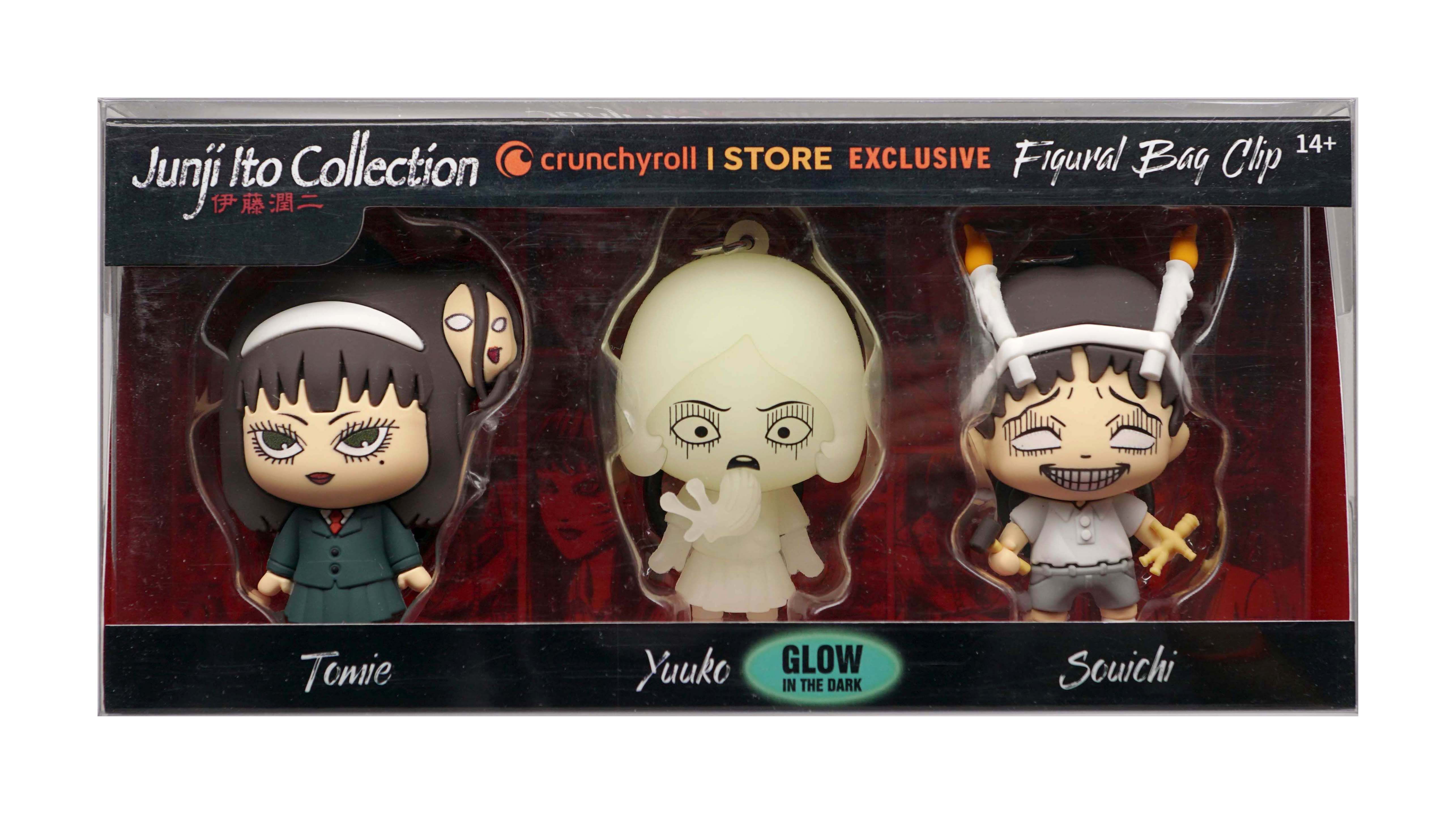 Junji Ito - Figural Bag Clip Set - Crunchyroll Exclusive