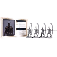 Dark Souls The Roleplaying Game Silver Knight Greatbowmen Miniature Set image number 3
