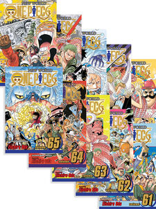 One Piece Manga (61-70) Bundle
