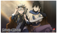 Asta and Yuno Black Clover Playmat image number 0
